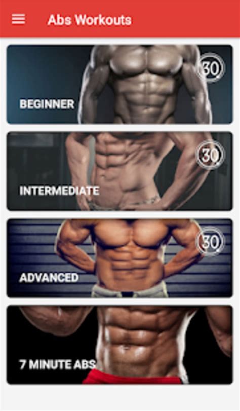 Six Pack In 30 Days Abs Workout No Equipment Apk For