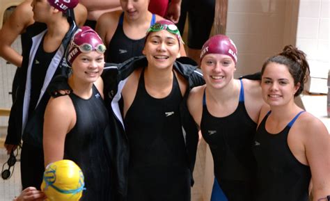 Sports Girls Swimming Preps For State Championships With 3rd In