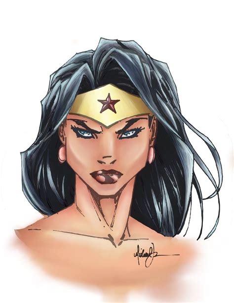 Mike Turner Wonder Woman Colored By Jwolk By Jwolk Wonder Woman