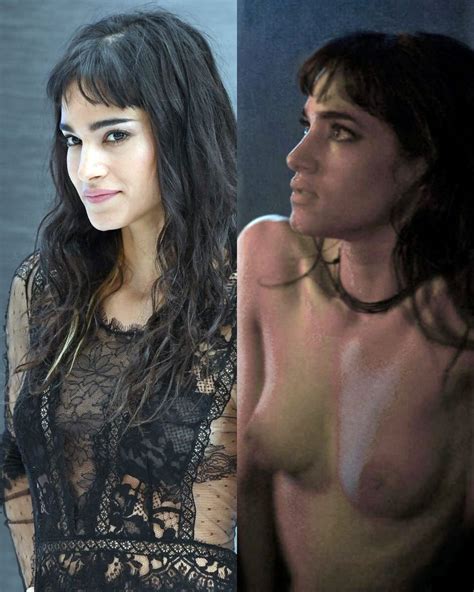 Sofia Boutella Nude Collage Photo Sexy Actresses