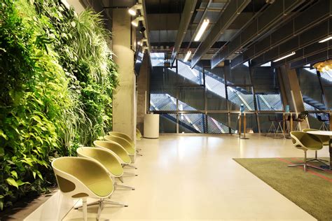 Indoor Vertical Garden Tele 2 Arena Vip Lounge Area Architonic