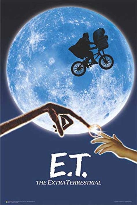 Et The Extra Terrestrial Movie Poster 24 X 36 The Blacklight Zone
