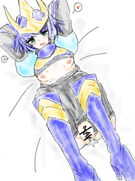 Rule 34 After Sex Blush Breasts Cum In Pussy Mega Man Rule 63 Wave