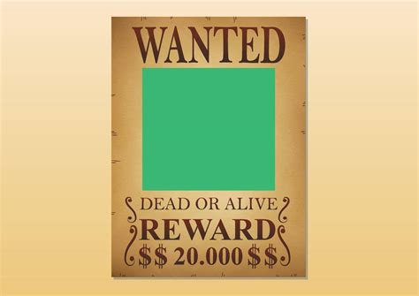 Wanted Poster Vintage Wanted Poster Template Mockup Poster Stock Image Vectorgrove Royalty