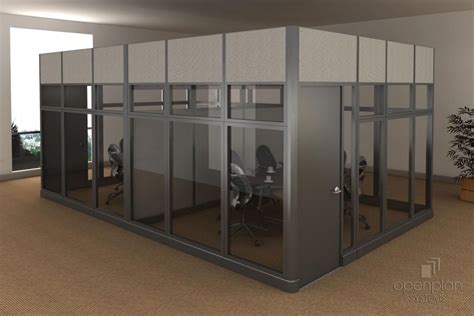 New Office Cubicles Floor To Ceiling With Doors 85h 102h 118 At