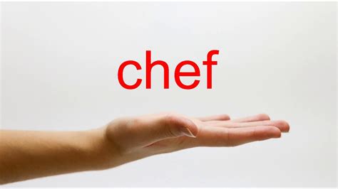 How To Pronounce Chef American English Youtube