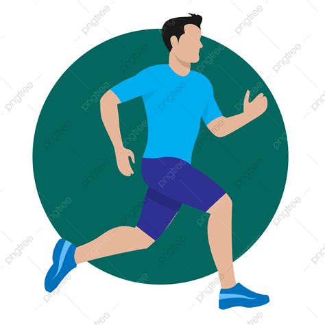 Sport Run Png Transparent Haracter Illustration Of People Running