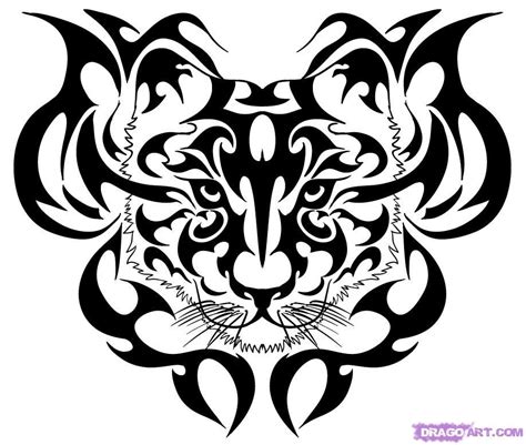 Tribal Tribal Tiger Tiger Art Tribal Tiger Tattoo