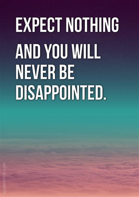 Expect Nothing Quotes Hd Wallpaper