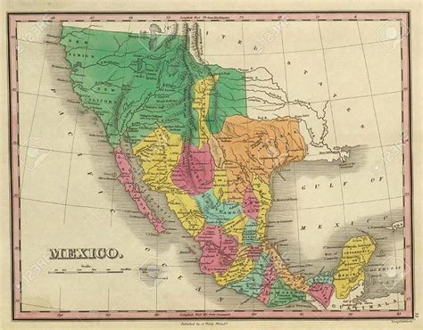Mapa De México Cómo Era Antes Cátedra Uno