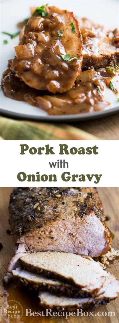 Member recipes for nuwave oven pork roast. Roast Pork Loin with Onion Gravy | Recipe | Pork roast ...