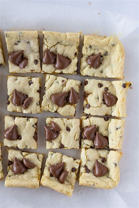 Brown Butter Hersheys Kiss Cookie Bars Made With A Cake Mix Recipe