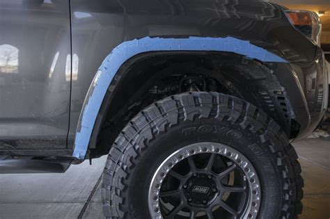 Trimming Fenders And Fender Flares On 5th Gen 4runner Fitting 35 Tires