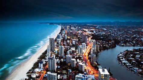 Download Gold Coast City In Queensland Australia Hd Wallpaper For 4k