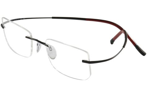 Silhouette Eyeglasses Titan Minimal Art Icon Chassis 7581 Rimless