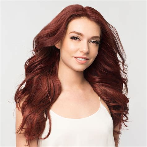 Instantly Transform Your Hair With Vibrant Auburn Clip In Luxy Hair