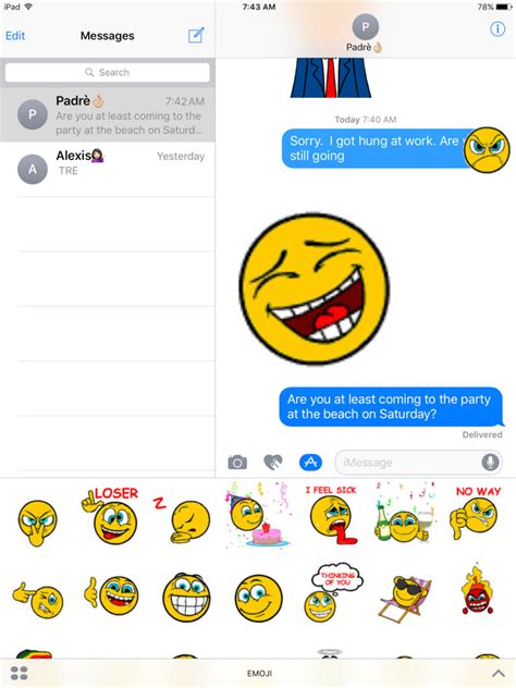 Animated Emoji Emoticons Fun Stickers For Imessage For Ios Iphoneipad