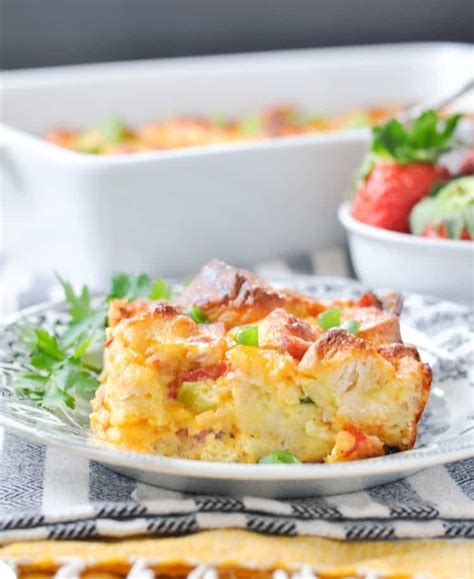 Overnight Southern Biscuit Ham And Egg Bake The
