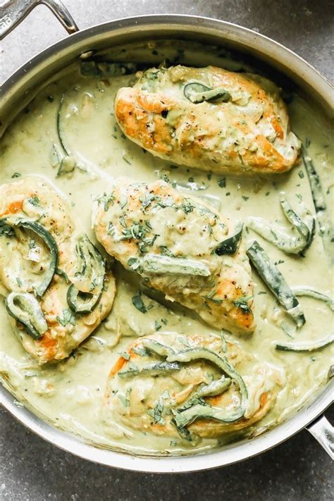 Creamy Poblano Chicken Cooking For Keeps