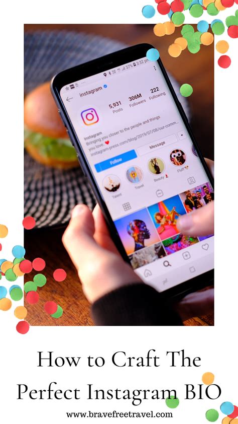 How To Craft The Perfect Instagram Bio Brave Free Travel