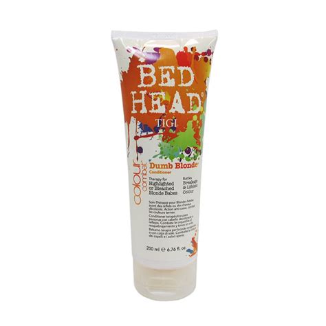 TIGI Bed Head Colour Combat Dumb Blonde Conditioner Shop At H E B