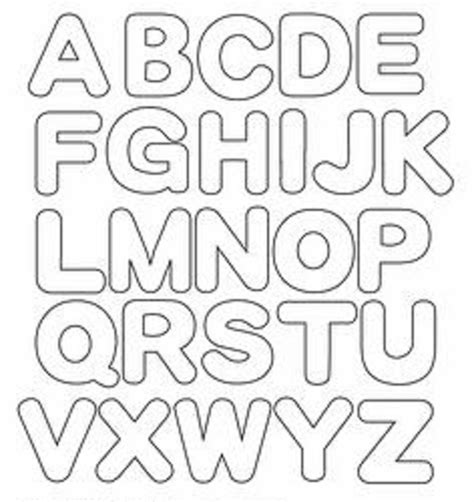 Molde De Letras Do Alfabeto Para Artesanato Em Feltro Como Fazer