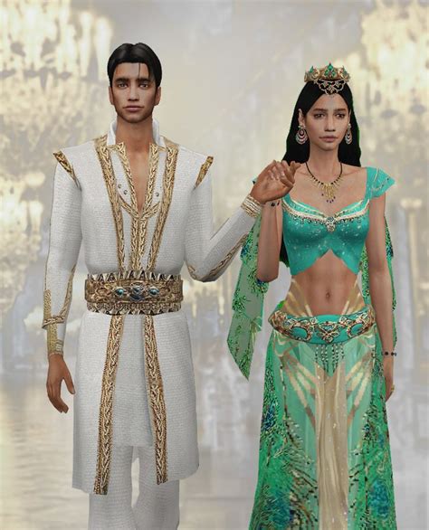 Hoanglapsims Aladdin Costume ————————— Ea Playing Sims 4 Sims