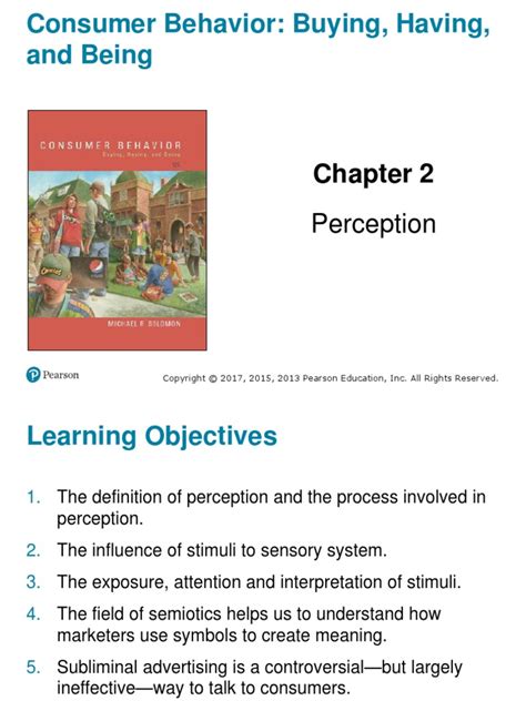 Prior to the testing, the subjects were instructed orally and a block of stimuli was presented before each test, for the purpose of familiarisation, so that the subjects were informed. Chapter 2 Perception | Stimulus (Physiology) | Perception