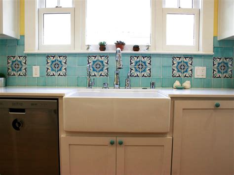 Most tile backsplashes will require some sort of transition to a different wall finish surface. Ceramic Tile Backsplashes: Pictures, Ideas & Tips From ...