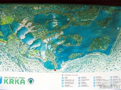 √ Krka National Park Map