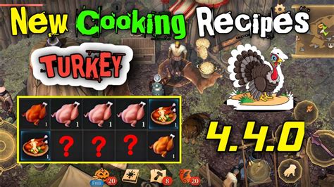 Turkey 🦃 New Cooking Recipes Grim Soul Grim Soul New Update 440