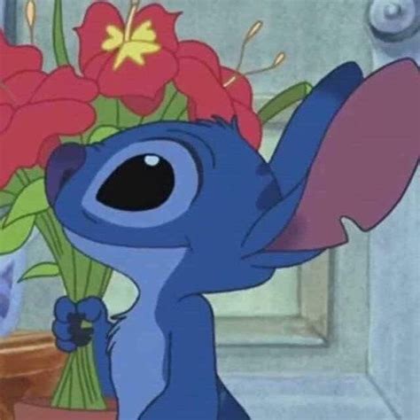 Cartoon Disney Aesthetic Stitch Dreamworks Art Flowers Lilo