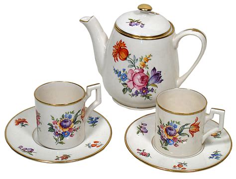 Flower Tea Set Free Image Download