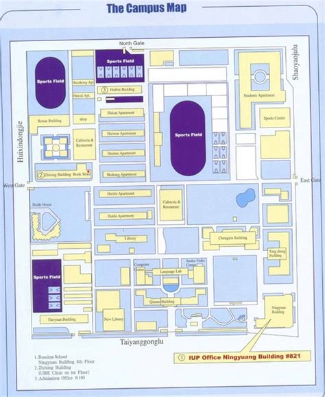 27 Map Of Iup Campus Online Map Around The World