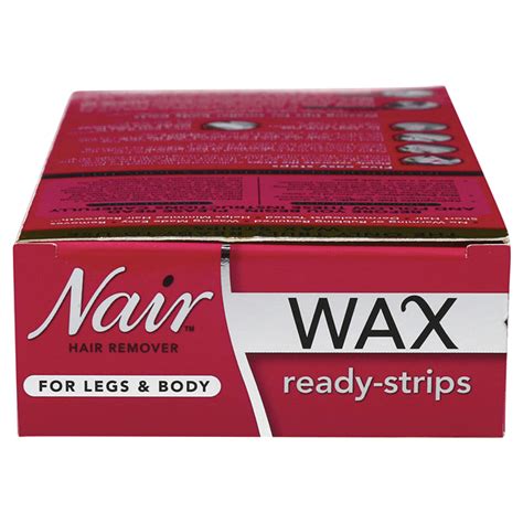 Nair Hair Remover Wax Ready Strips For Legs And Body 40 Count Wax And Hair Removal Meijer