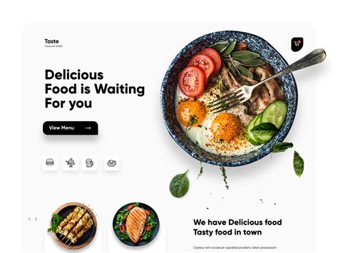 Food Mobile App Landing Ux Ui Design By Ghulam Rasool 🚀 For Upnow