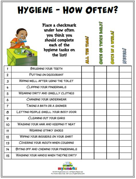 How To Brush Your Teeth For Kids Worksheet