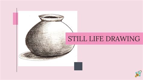 Still Life Pot Drawing For Beginners How To Draw Still Life Pot Youtube
