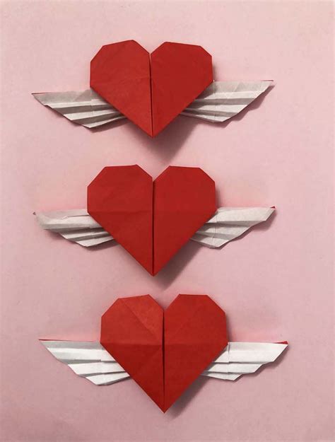 4 Adorable Valentine Origami Diys In 2021 Valentines Origami