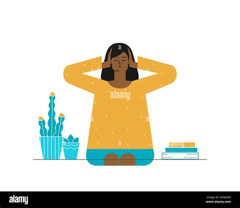 African Pain Hands Stock Vector Images Alamy