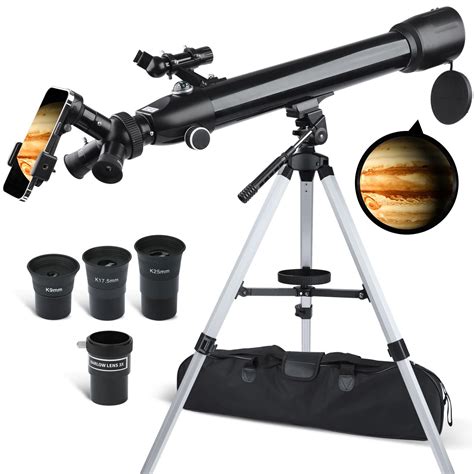 70mm Aperture 700mm Az Mount Astronomical Refracting Telescope For Kids