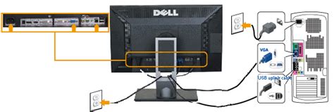 How do you connect two computer? Dell U2410 Flat Panel Monitor User's Guide