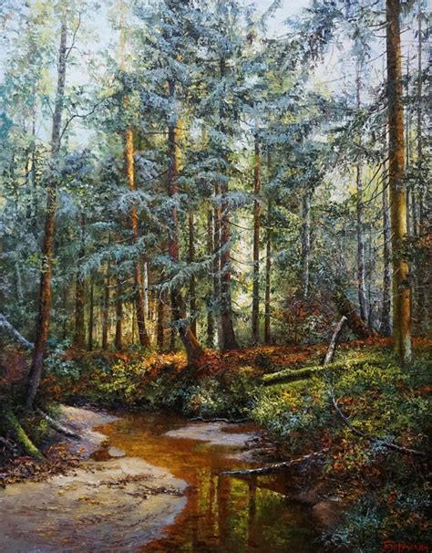 Fairy Forest Oil Painting By Evgeny Burmakin Artfinder