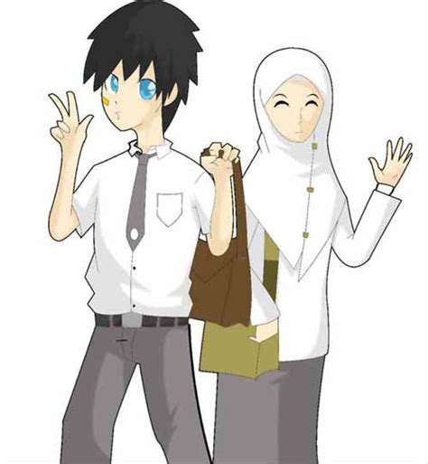 Maybe you would like to learn more about one of these? Kartun Romantis Couple Kebaya Lurik Bersepeda - Kartun ...