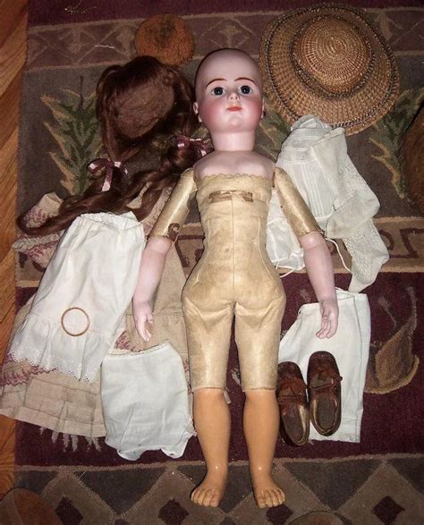 Pin By Sara Finkler On Leather Composition Antique Doll Bodies