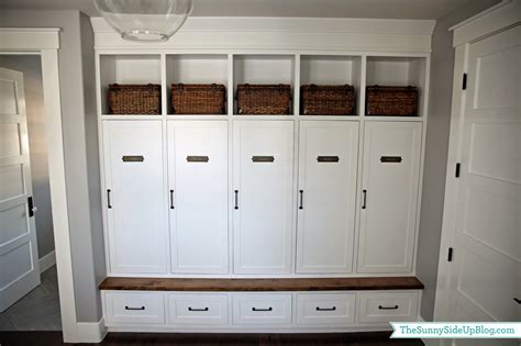 How To Build A Mudroom Bench With Lockers