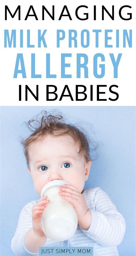 Uk's nhs recommends introducing potentially allergenic food gradually into a baby's diet after six months. Symptoms and Managing Cows Milk Protein Allergy for Baby ...