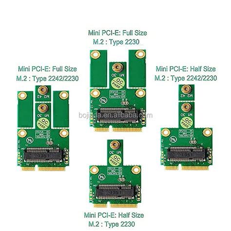 Mini Pci E Mpcie 52pin To M2 Ngff B Key Wireless Adapter Card With Sim