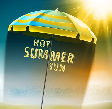hot summer sun stock vector illustration of burst beauty 40998947