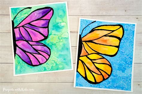 Butterfly Drawing For Kids With Color How To Draw Butterfly With